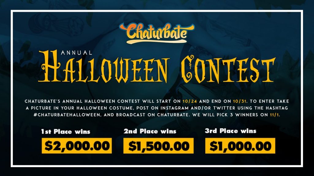 chaturbate halloween contest